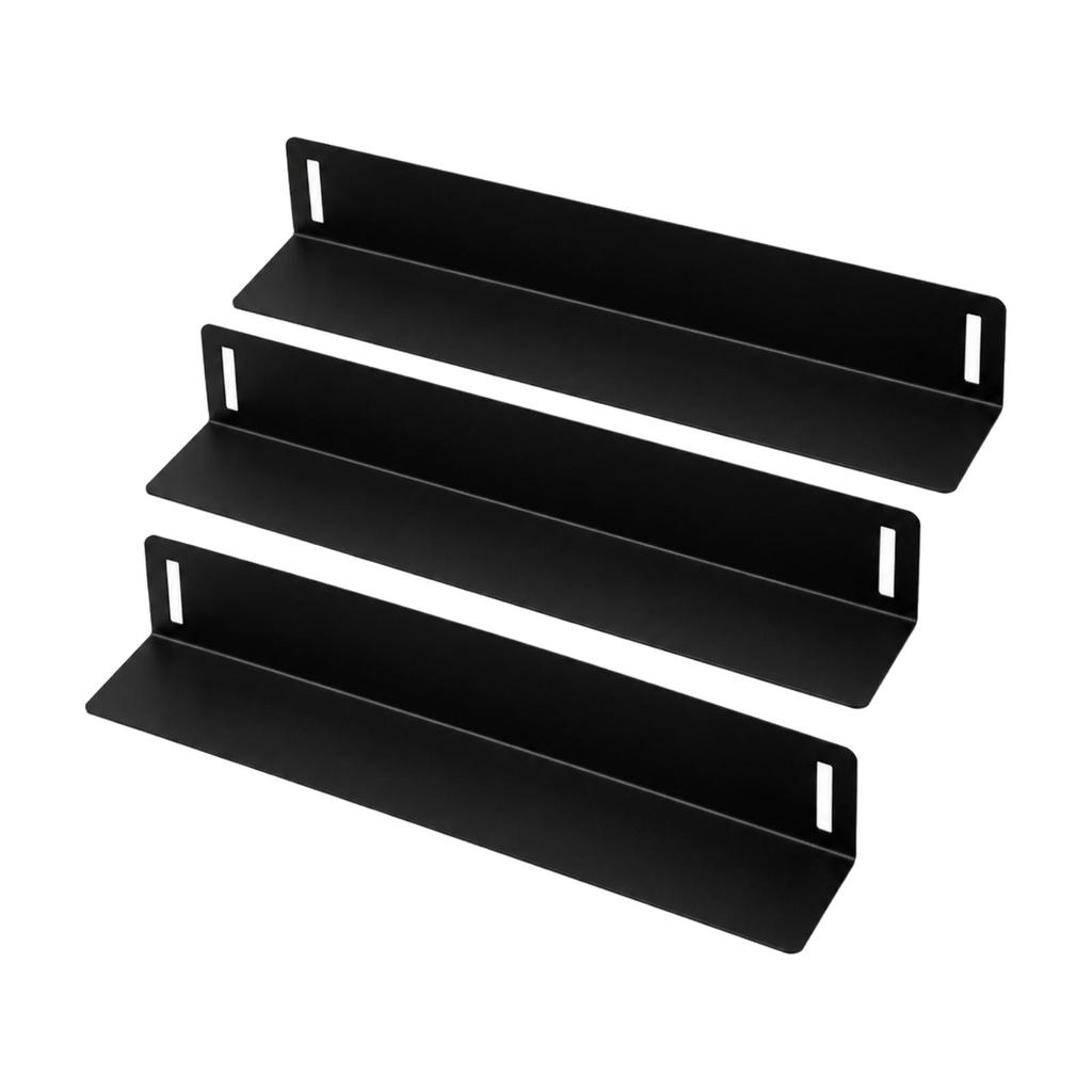 3 Pieces Automotive Trunk Divider AntiSlip LShaped Cargo Storage Block with Hook and