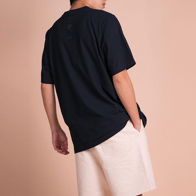 Y-3 Ch1 Large Logo Tee Black Men Tops HG6093