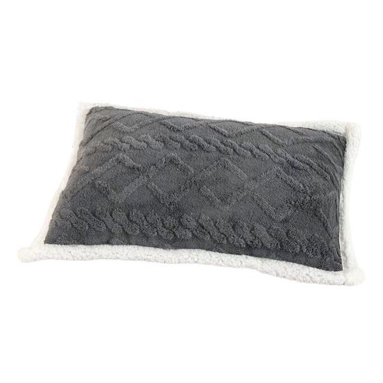 Accogliente Federa per Cuscino Morbida e Calda Double-Sided per l'Inverno - Decorazione Morbida e Calda per la Camera da Letto
