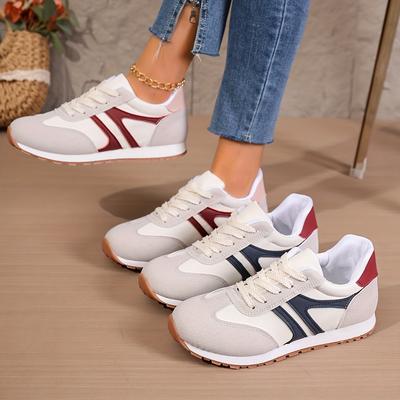 Baskets Femme Casual Légères Respirantes Chaussures de Sport Femme Printemps Automne Polyvalentes Chaussures de Course Zapatos De Mujer