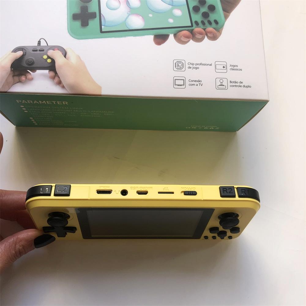 32gb/64gb Portable Handheld Video Game Console 4.0 Inch Ips Screen Mini Family Children Game Consoles Hd Output  With 2 Players