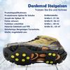 Spikes for Shoes, Crampons with 10 Spikes, Anti-slip Shoe Spikes, Snow Chains for Shoes