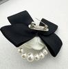 Suqi Elegant Bow Pearl Camellia Brooch - Korean Style Fashion Accessory