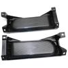 2x For 2013-2018 Ram 1500 Front Bumper Trim Set Fog Light Cover Plate 68196984AA