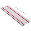 Track Saw Guide Rail, 1397 mm Cutting Range, Kit Includes 2 x 698.5 mm Aluminum Extruded Guide Rails and 1 Connector, Compatible with Makita, Festool