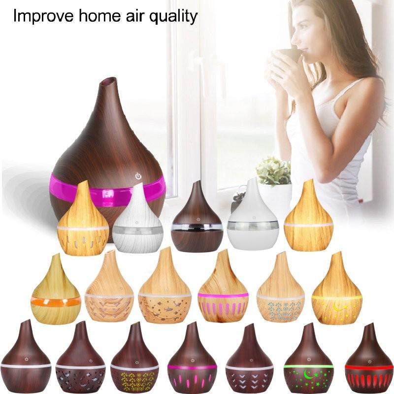 Led Seven Color Light Usb Charging Humidifier Aromatherapy Machine Air Purifier