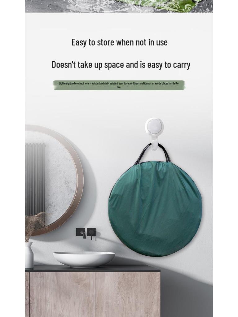 Portable Outdoor Shower & Changing Tent: Thickened Bathing & Mobile Toilet Shelter