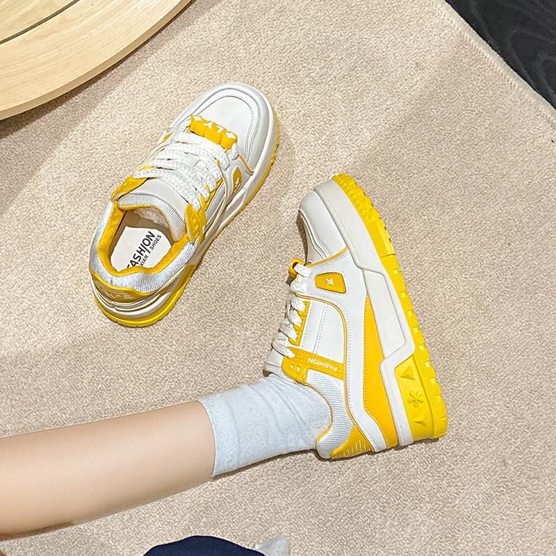 Today's popular shoes women's new non-slip women's sports shoes platform shoes popular board shoes