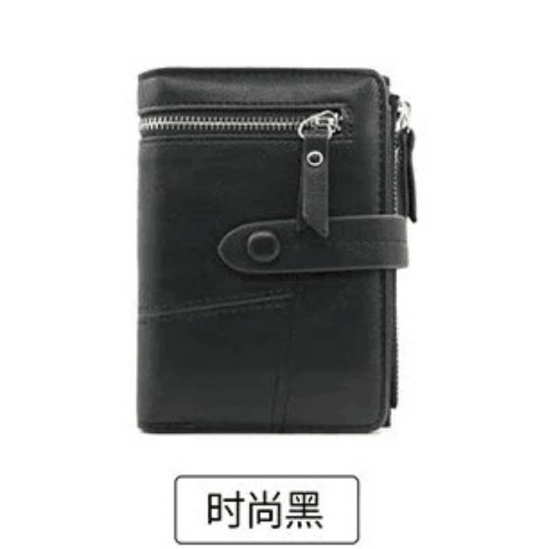 Wallet Small Fresh Zipper Buckle Folding Student Female Coin Purse
