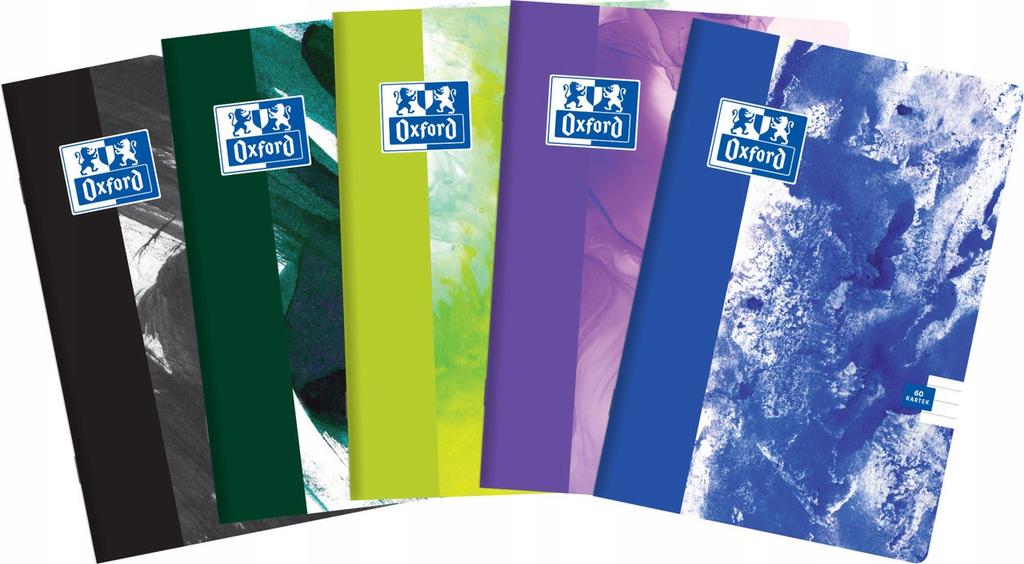 ZESZYT OXF PAINT A5/60K LINIA 400170335 A'5