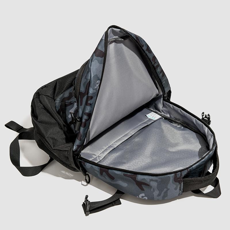 Men's Large Capacity Backpack Junior High School Student Schoolbag Camouflage Print Computer Backpack