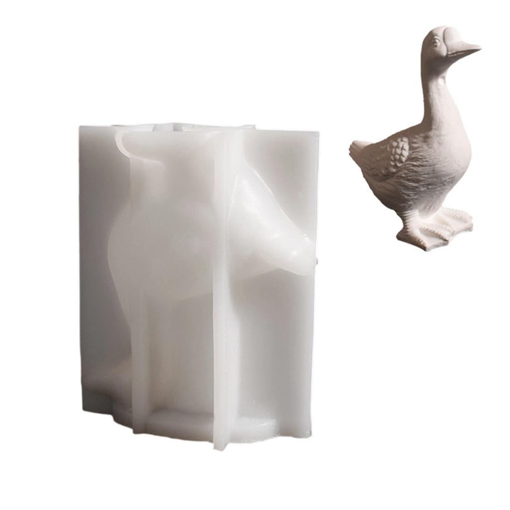 Practical Sturdy Silicone Mould Accessory for Duck Candle Holders Portable for Handmade Gifts and Home Accent