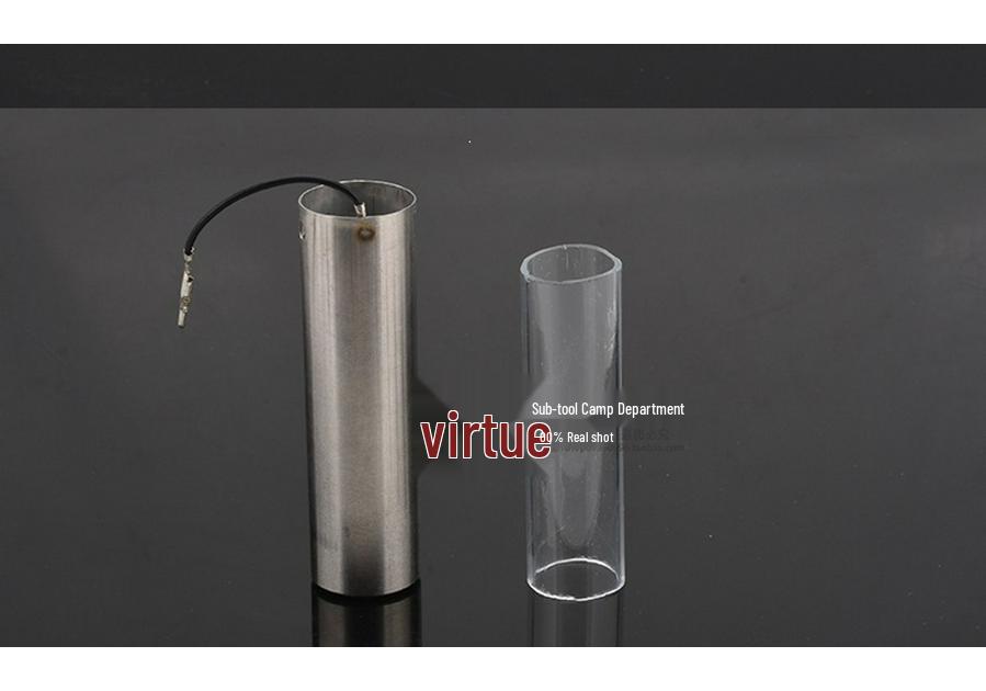 Hot Air Gun Handle Steel Shell for 850/852D/850A Desoldering Station with Glass Tube
