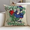AA Day to RememberS Cushion Cover Breathable and skinfriendly linen pillowcase square removable and washable cushion