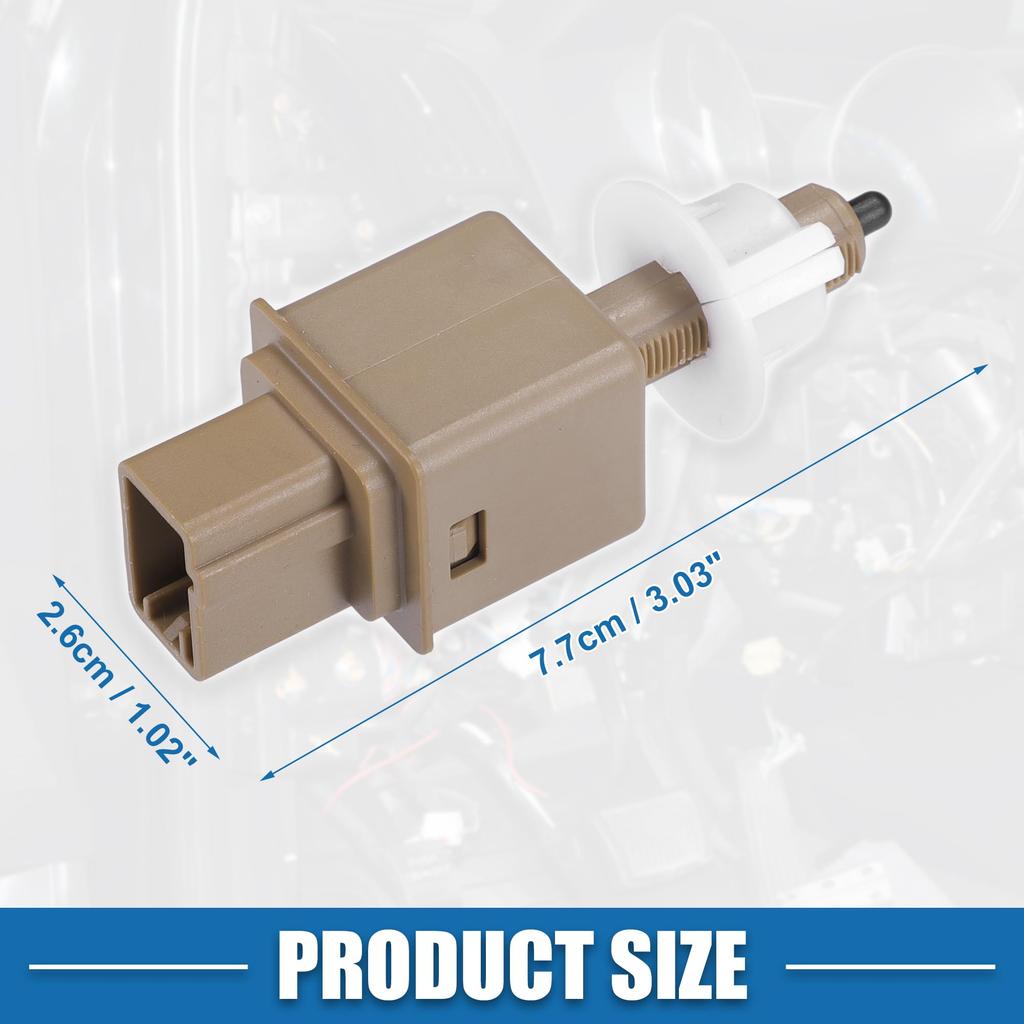 A ABSOPRO Brake Stop Lamp Switch No.36750TY0J11 36750T2AA01 Hon da Compatible with A ccord 2013-2017 Plastic Brown
