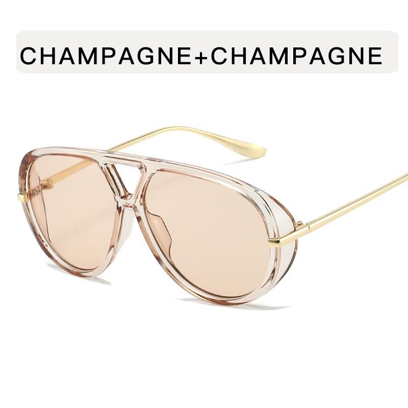 Fashion Stylish Sun Glasses Women Pilot Shape Anti-glare Sunglasses Man Holiday Travelling Sunglass Women