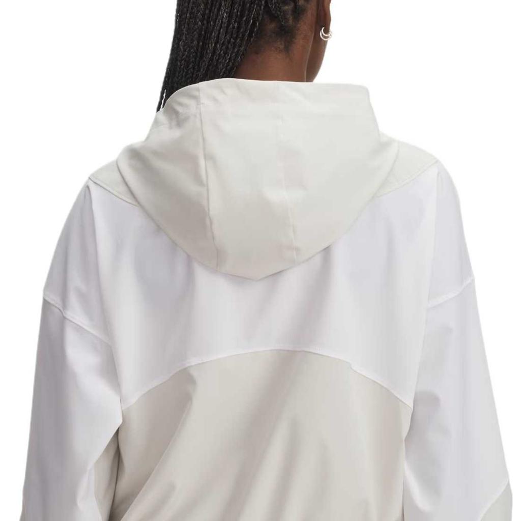 Under Armour Rival Woven Series Comfortable Fashionable Simple Versatile Waterproof Breathable Long Sleeve Jacket Women jackets 6004849-110