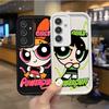 P-Powerpuff Girls Non-Slip Phone Case For Samsung Galaxy A35 A34 A33 A32 5G A31 A30 A24 A23 A22 A13 A12 A05 A03 Shockproof Cover
