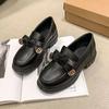 2025 Direct Sales Loafers 2025 New Autumn Popular Platform Jk Uniform Single Shoes High Heel British Style Single Shoes