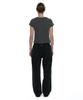 PARTIMENTO WOMEN Ciao Bella 76 Printed Short Sleeve Tee_Charcoal