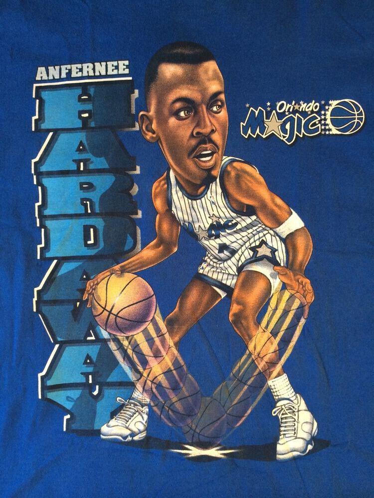 Penny Hardaway Caricature Men T-shirt Blue Unisex All Sizes JJ4246 Unisex T-Shirt XXL