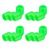 Glow-in-The-Dark Tire Valve Caps Set Universal Waterproof Lights Stem Covers Wear-Resistant Vehicle Tire Valve Caps