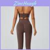 Yoga-Outfit für Damen High-Impact Sportbekleidung mit feuchtigkeitsableitendem und atmungsaktivem Stoff für Fitness und Laufen