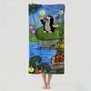 Cartoon Cute The Little Mole Towel Drying Bath Towel Applicable To Light Swimming Camping Yoga Beach Out