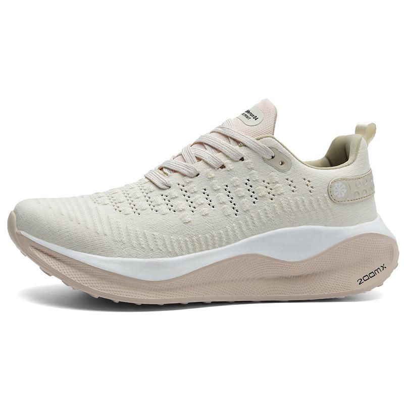 New Sports Shoes Four Seasons Ultra-light Professional Running Shoes Flying Knitted Breathable and Casual The New