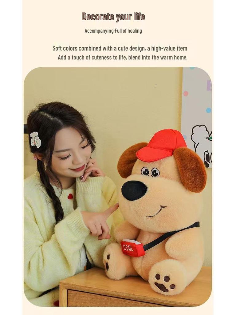 Maillard Plush Puppy Doll - Adorable Gift for Girls