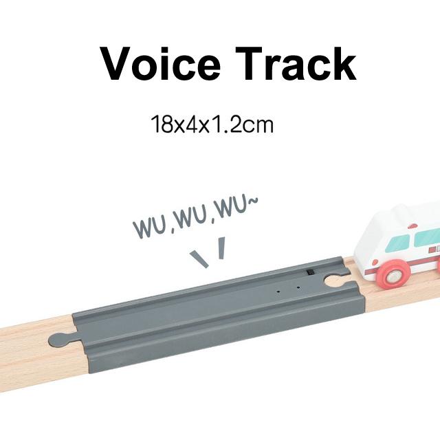 

All kinds of Wooden Track Accessories Beech Wood Railway Train Track Bridge Tunnel fit for Brand Wooden Tracks Educational Toys
