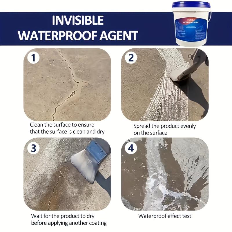 Transparent Waterproof Adhesive for Exterior Walls, Waterproof Coating for Bathrooms, Roof Leakage Repair, Crack Filling, Universal Glue