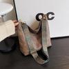 2023 NEW Vintage Shoulder Bag Casual Crossbody Bag for Women Girl Bucket Bag