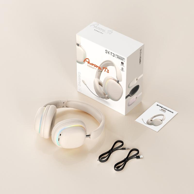 Bluetooth-compatible Headphones Wireless Bluetooth-compatible Foldable Headphones Over Ear for Travel Cellphone PC