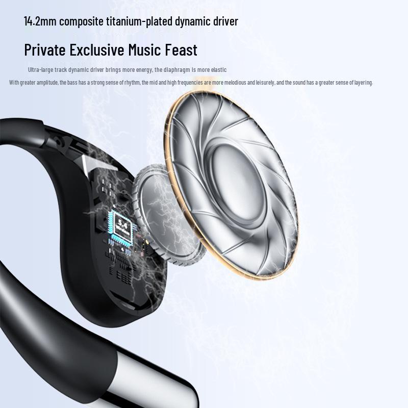 BH32 Wireless Dual-Ear Sports TWS Earphones with AI Translation and Touch Control, Bluetooth 5.4, Digital Display