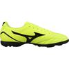 Mizuno Loose Round Head Mid-End AG (Rubber Short Stud) Shock Absorbing Anti-Slip Soccer Shoes Men Soccer Shoes Yellow Black P1GA239312