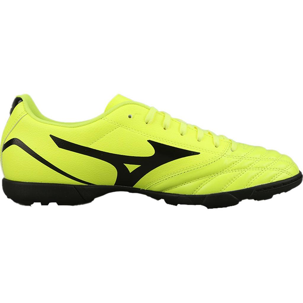 Mizuno Loose Round Head Mid-End AG (Rubber Short Stud) Shock Absorbing Anti-Slip Soccer Shoes Men Soccer Shoes Yellow Black P1GA239312