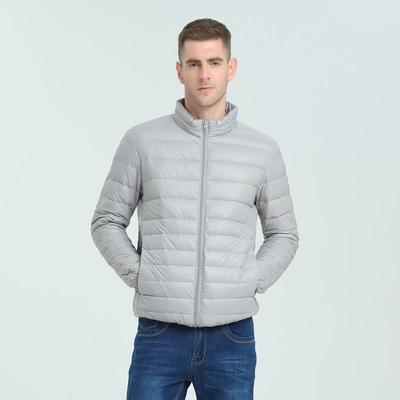 Doudoune d'hiver chaude et épaisse en coton pour homme, col montant
