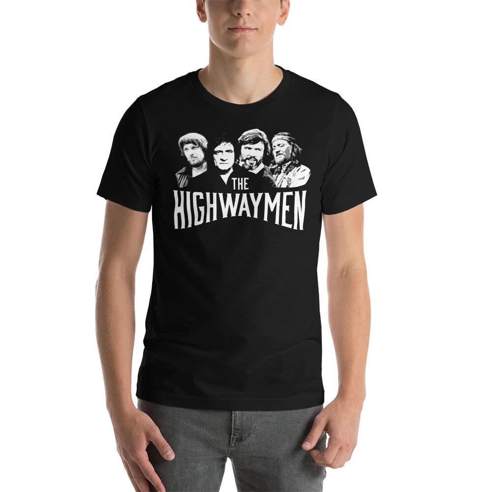 The Highwaymen Country Music Group Graphic Tee Original Art Shirt Unisex t-shirt L