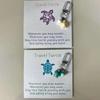 Handmade Turtle Keychain Travel Turtle Keychain Charm Turtle Keyring for Bag Key