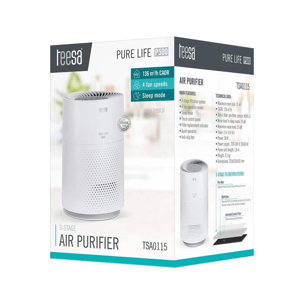 Teesa Pure Life P500 HEPA Air Purifier