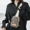 Women's Chest Bag Leopard Shoulder Crossbody Bag Lightweight Travel Satchel