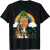 Maine Coon St Patricks Day Leprechaun Gift T-Shirt