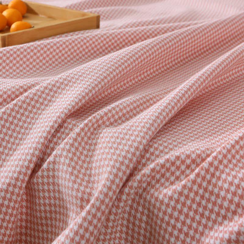 Doppelgröße reine Baumwolle Jacquard Bettlaken - Dick, Atmungsaktiv, Hautfreundlich für Herbst/Winter