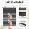 No Drill Blackout Roller Blind With Suction Cup Black Out Blinds Curtains Blackout Shades  Home