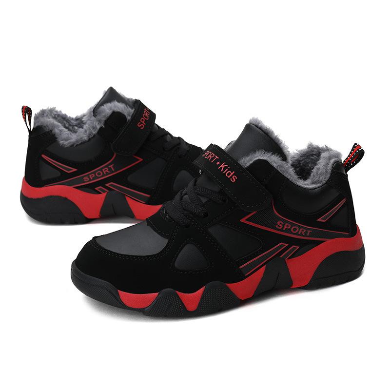 Classmates Boys Sneakers Winter Children's Cotton Shoes Middle and Older Boys Winter Shoes Independent Station 2025 Shoes