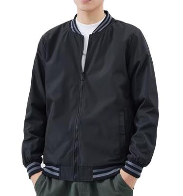 Windbreaker Windproof and Spring Plus Sizes Solid Fall Men's Jacket, Water-Repellent, Outerwear, M-4XL, Lightweight, Color, Casual,