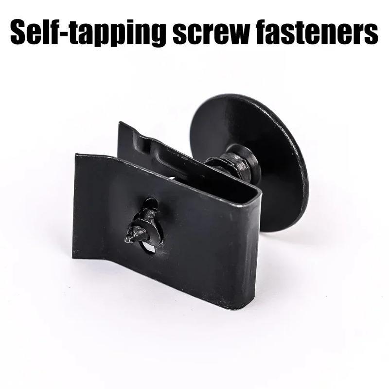 Car Screw Base Bayonet Clip Self-Tapping Screw U-Clip Car Conversion Clip Fender Bumper Protector Clip Screw for Car Motorcycle