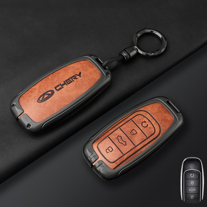 Husă Cover din Piele Aliată pentru Cheia Mașinii pentru Chery Tiggo 8 Pro Omoda 5 Tiggo 8plus Nou 5 Plus 7pro Jaecoo J7 J8 7 Phev 2025 2024 2023