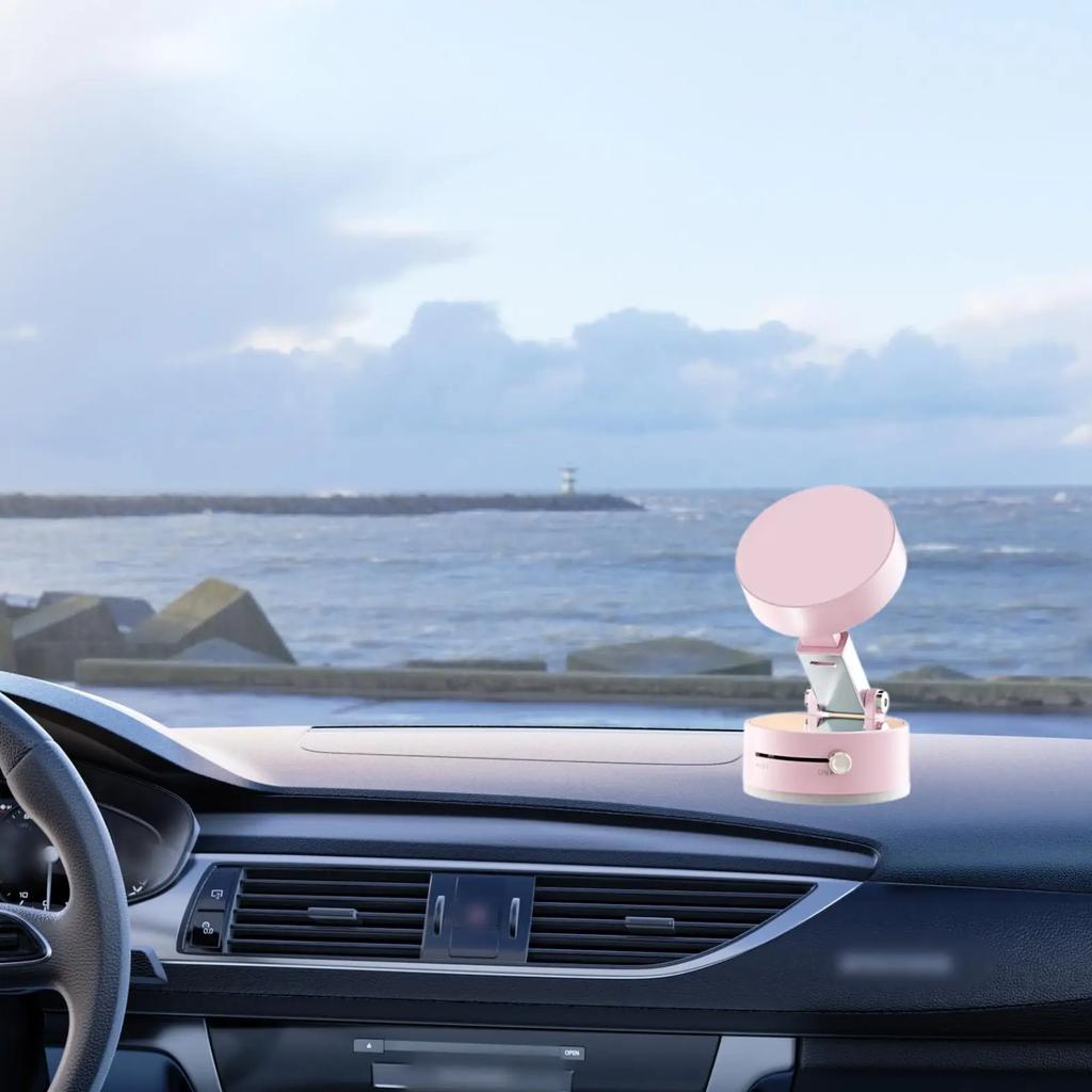 Generic Car Phone Holder Strong Vacuum Suction Simple Installation Phone Stand Phone Mount Adjustable Angle Professional